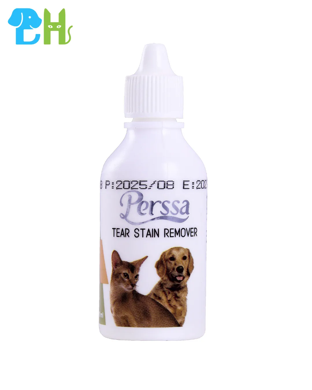 قطره پاک‌کننده لکه اشکی حیوانات خانگی پرسا مدل Tear Stain Remover حجم 70 میلی‌ لیتر
